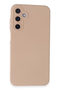 Samsung Galaxy A05S Kılıf Nano içi Kadife Silikon - Pudra