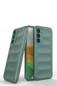 Samsung Galaxy A05S Kılıf Optimum Silikon - Koyu Yeşil