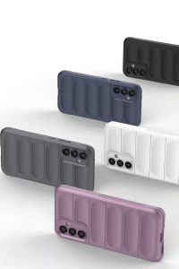 Samsung Galaxy A05S Kılıf Optimum Silikon - Krem