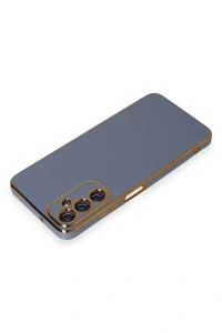 Samsung Galaxy A05S Kılıf Volet Silikon - Mavi