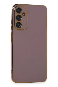 Samsung Galaxy A05S Kılıf Volet Silikon - Mor