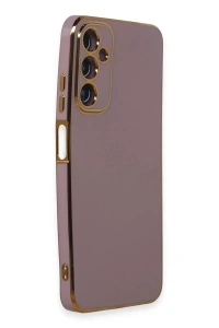 Samsung Galaxy A05S Kılıf Volet Silikon - Mor