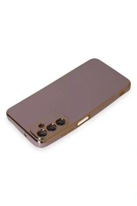 Samsung Galaxy A05S Kılıf Volet Silikon - Mor