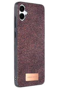 Samsung Galaxy A06 Bright Simli Kapak - Derin Mor