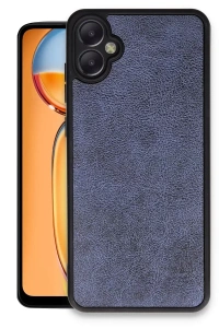 Samsung Galaxy A06 Kılıf Aras Deri Kapak - Lacivert