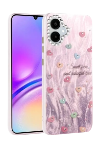 Samsung Galaxy A06 Kılıf Blade Aynalı Desenli Kapak - Desen 8