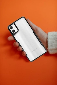 Samsung Galaxy A06 Kılıf Boyi Silikon Kapak - Siyah