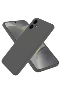 Samsung Galaxy A06 Kılıf First Silikon - Gri
