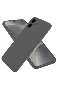 Samsung Galaxy A06 Kılıf First Silikon - Gri