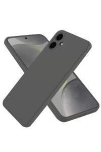 Samsung Galaxy A06 Kılıf First Silikon - Gri