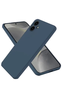 Samsung Galaxy A06 Kılıf First Silikon - Lacivert