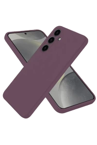 Samsung Galaxy A06 Kılıf First Silikon - Mürdüm