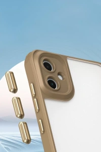Samsung Galaxy A06 Kılıf Penta Silikon Kılıf - Çöl Titanyum