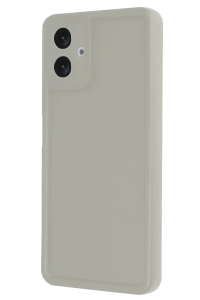 Samsung Galaxy A06 Kılıf Viera Silikon - Krem