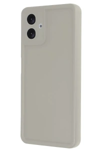 Samsung Galaxy A06 Kılıf Viera Silikon - Krem