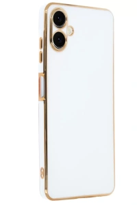 Samsung Galaxy A06 Kılıf Volet Silikon - Beyaz