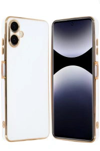 Samsung Galaxy A06 Kılıf Volet Silikon - Beyaz