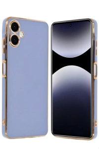 Samsung Galaxy A06 Kılıf Volet Silikon - Mavi