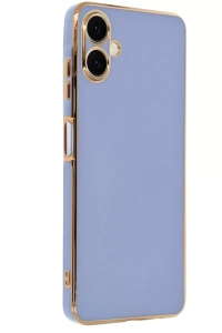 Samsung Galaxy A06 Kılıf Volet Silikon - Mavi