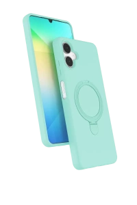 Samsung Galaxy A06 Regal Magsafe Standlı Kapak - Su Yeşili