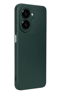 Samsung Galaxy A07 4G Auto Focus Karbon Kapak - Koyu Yeşil