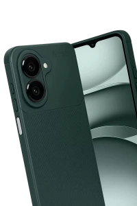 Samsung Galaxy A07 4G Auto Focus Karbon Kapak - Koyu Yeşil