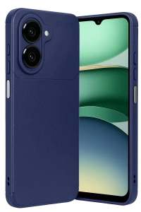 Samsung Galaxy A07 4G Auto Focus Karbon Kapak - Lacivert