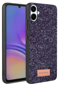 Samsung Galaxy A07 4G Bright Simli Kapak - Derin Mor