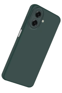 Samsung Galaxy A07 4G First Silikon - Koyu Yeşil