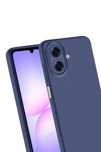 Samsung Galaxy A07 4G First Silikon - Lacivert