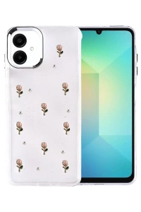 Samsung Galaxy A07 4G Fiyonk Desenli Kapak - Desen 6
