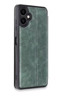 Samsung Galaxy A07 4G Flip Cover - Yeşil