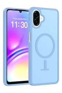 Samsung Galaxy A07 4G Jota Magsafe Kapak - Açık Mavi