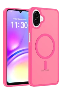 Samsung Galaxy A07 4G Jota Magsafe Kapak - Rose