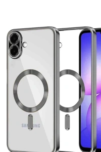 Samsung Galaxy A07 4G Kross Magneticsafe Kapak - Titan Gri