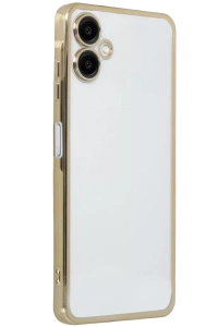 Samsung Galaxy A07 4G Lensli Silikon - Gold