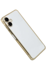 Samsung Galaxy A07 4G Lensli Silikon - Gold