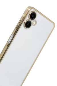 Samsung Galaxy A07 4G Lensli Silikon - Gold