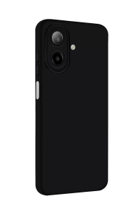Samsung Galaxy A07 4G Nano içi Kadife Silikon - Siyah