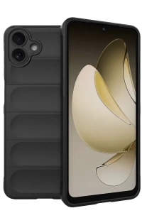 Samsung Galaxy A07 4G Optimum Silikon - Siyah