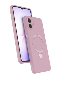 Samsung Galaxy A07 4G Regal Magsafe Standlı Kapak - Açık Pembe