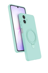 Samsung Galaxy A07 4G Regal Magsafe Standlı Kapak - Su Yeşili
