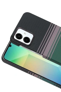 Samsung Galaxy A07 4G Vega Magsafe Kapak - Yeşil