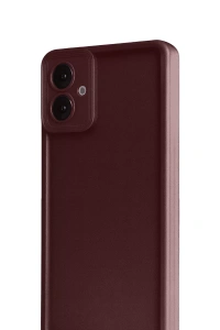 Samsung Galaxy A07 4G Viera Silikon - Bordo