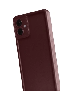 Samsung Galaxy A07 4G Viera Silikon - Bordo
