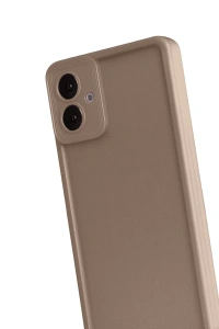 Samsung Galaxy A07 4G Viera Silikon - Kahverengi