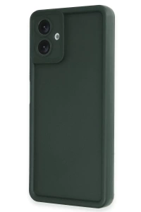 Samsung Galaxy A07 4G Viera Silikon - Koyu Yeşil