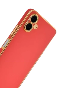 Samsung Galaxy A07 4G Volet Silikon - Kırmızı