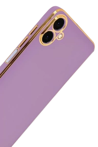 Samsung Galaxy A07 4G Volet Silikon - Mor