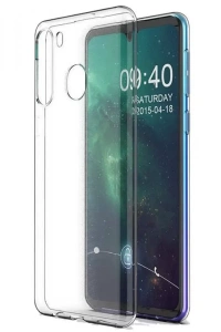 Samsung Galaxy A11 Kılıf Lüx Şeffaf Silikon